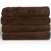 Walnut Brown Heated Microplush Electric Throw Blanket